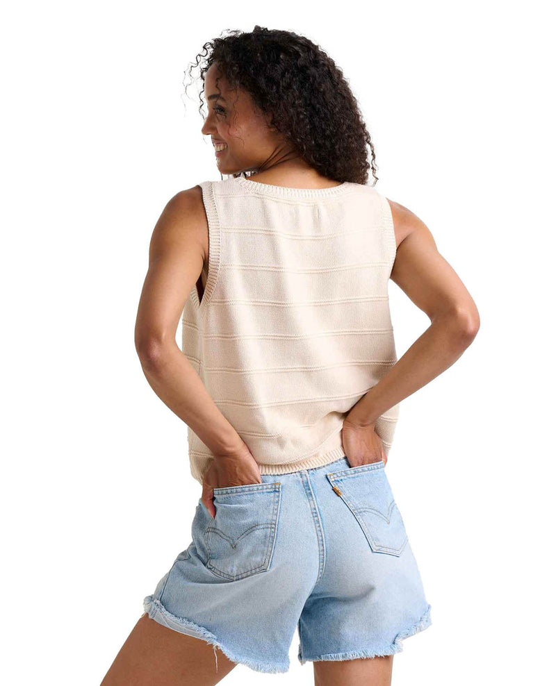Women's Bianca Crew Tank Embroidered TOAD