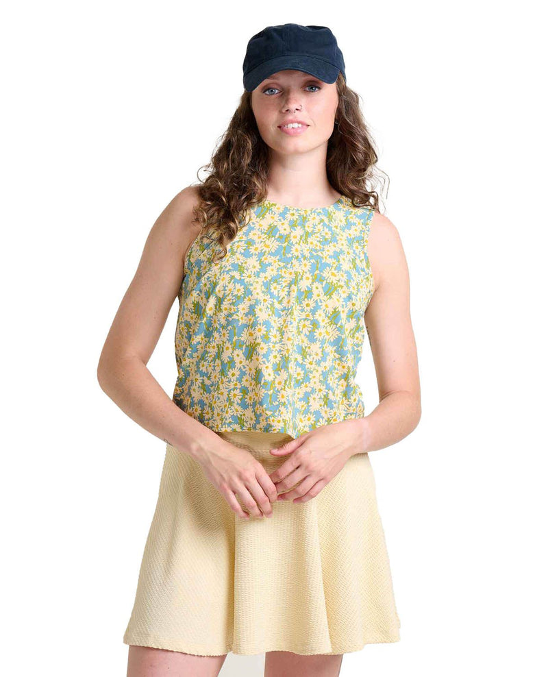 Women's Sunkissed Button Back Tank TOAD