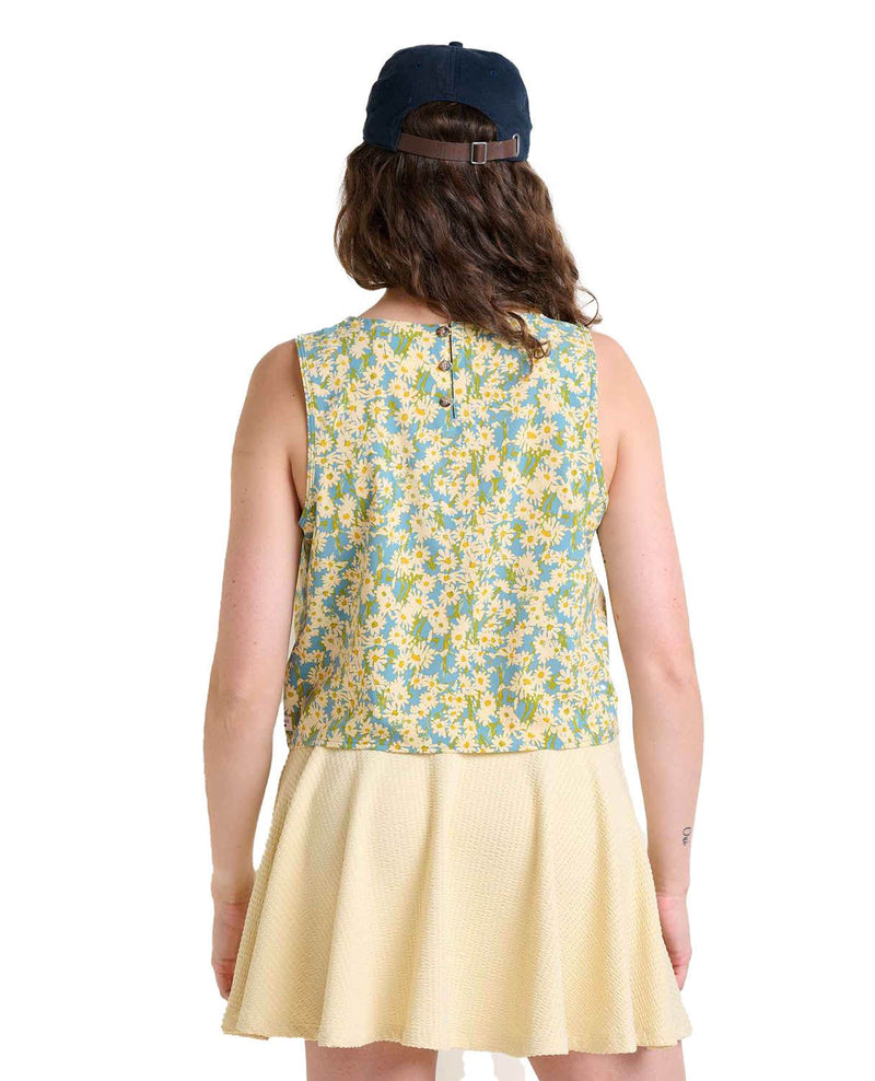 Women's Sunkissed Button Back Tank TOAD