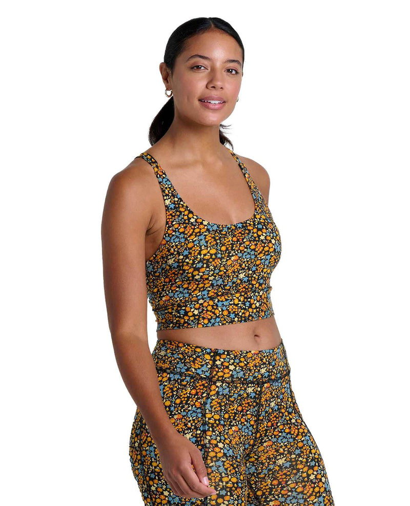 Women's Terrane Longline Bralette TOAD