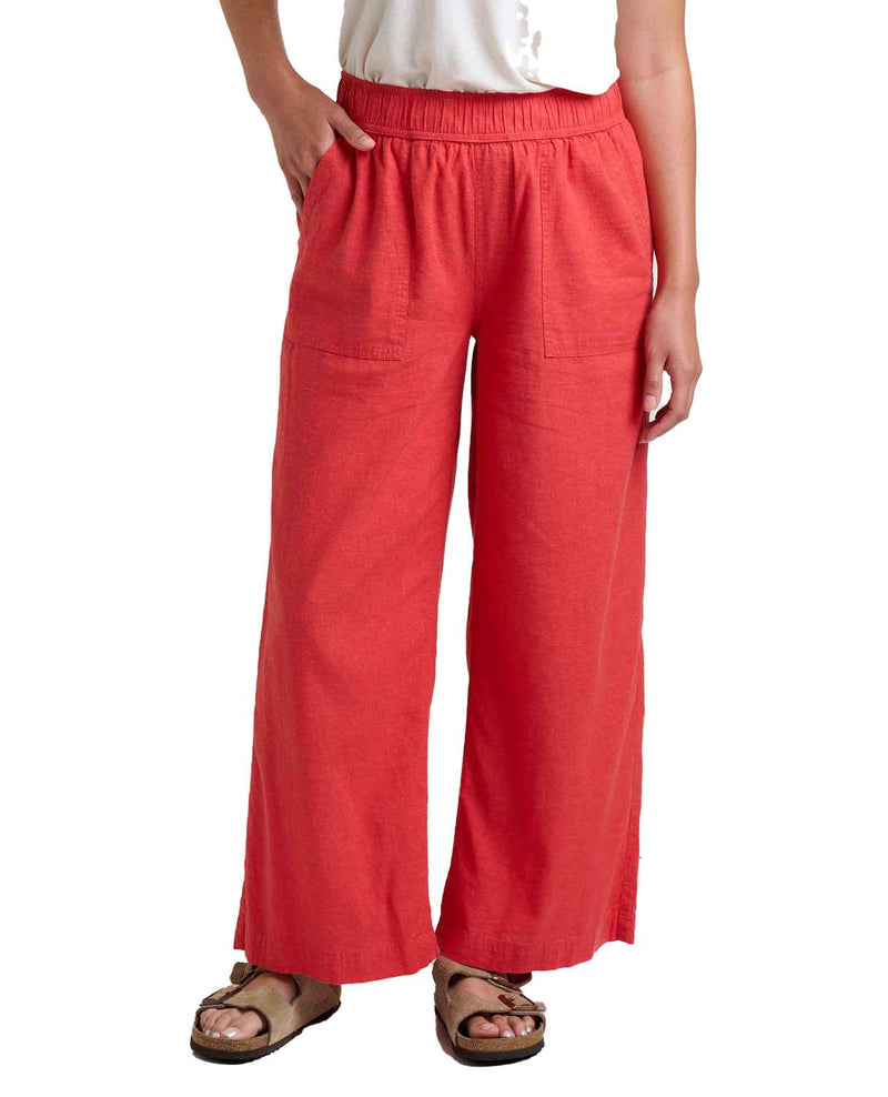 Women's Taj Hemp Wide Leg Pant TOAD