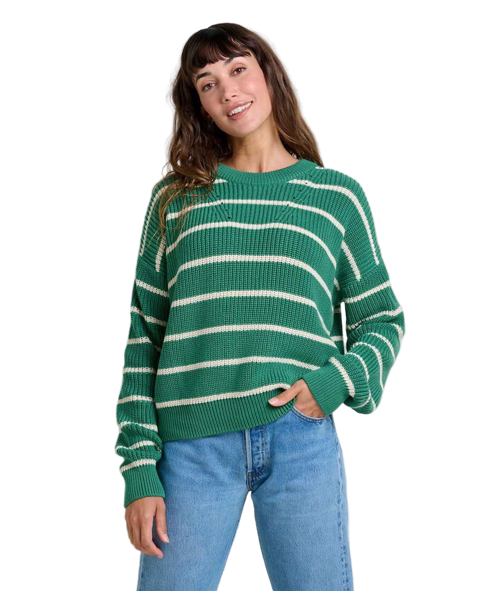 Toad & Co *25W*  Bianca Shaker Crew Sweater TOAD