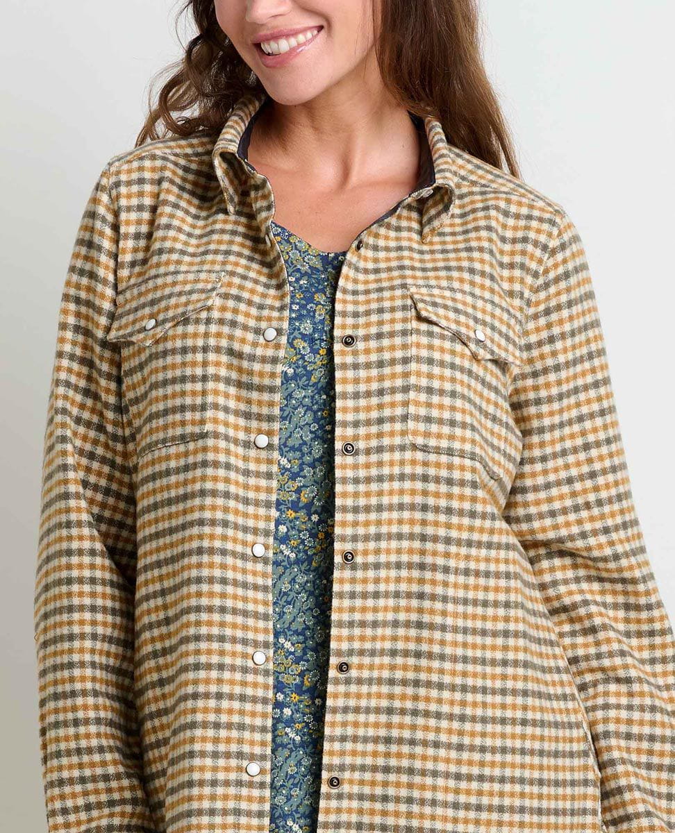 Toad & Co *25W*  Folk Yeah Shirt Jacket TOAD