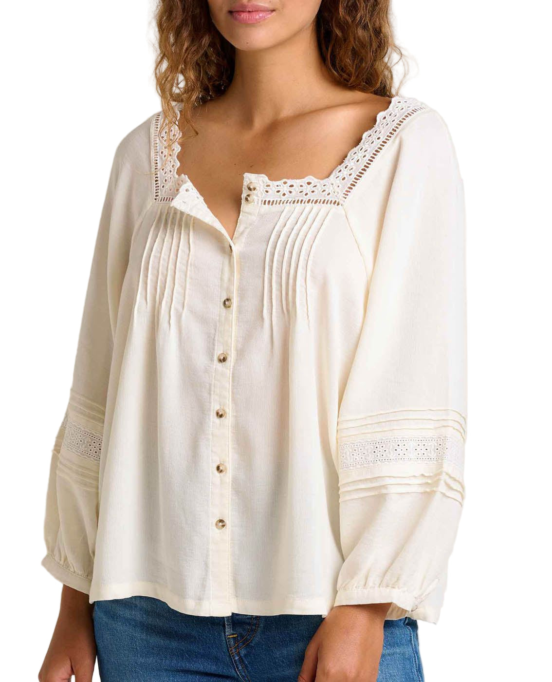 Toad & Co *25W*  Manzana Peasant LS Shirt TOAD