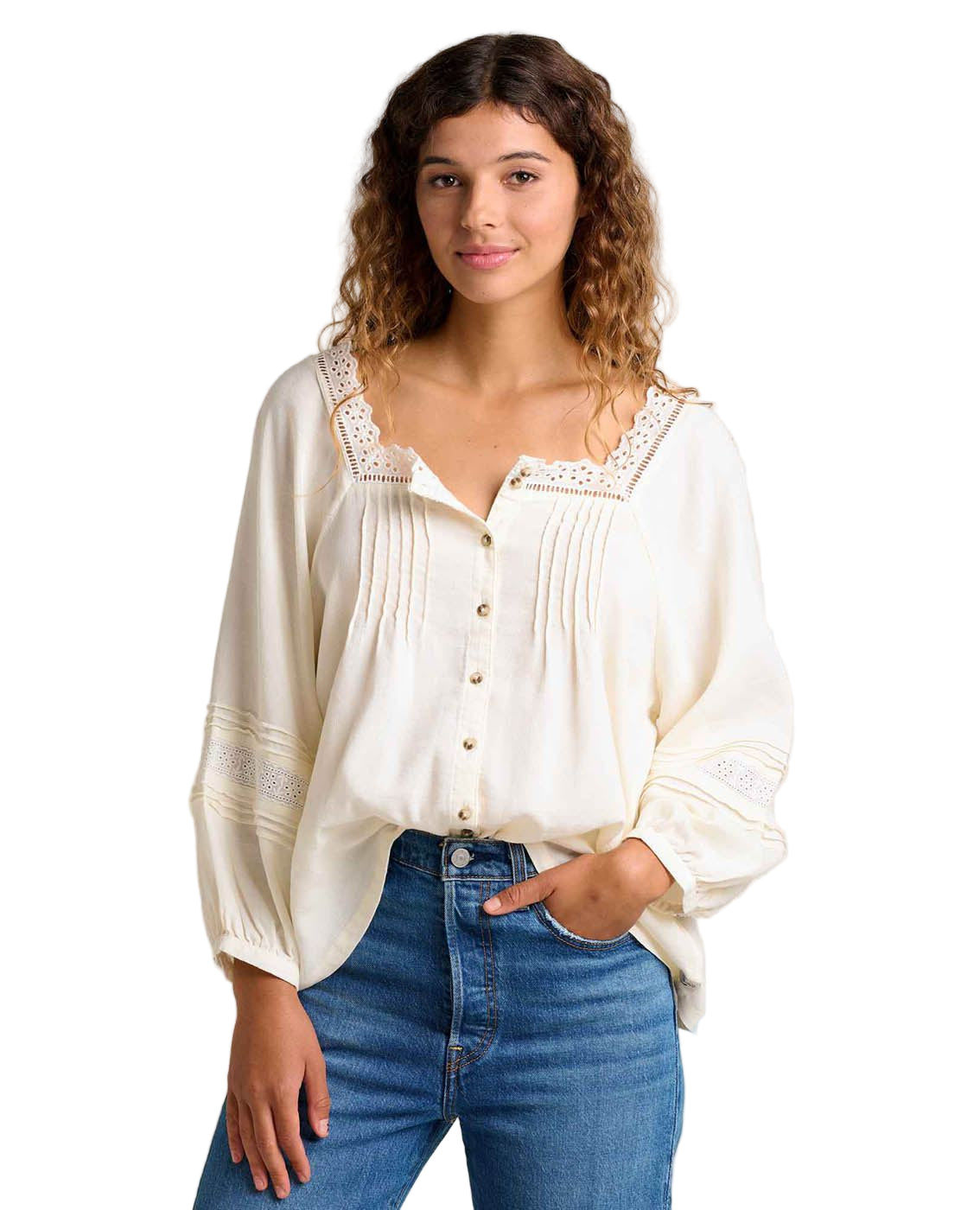 Toad & Co *25W*  Manzana Peasant LS Shirt TOAD