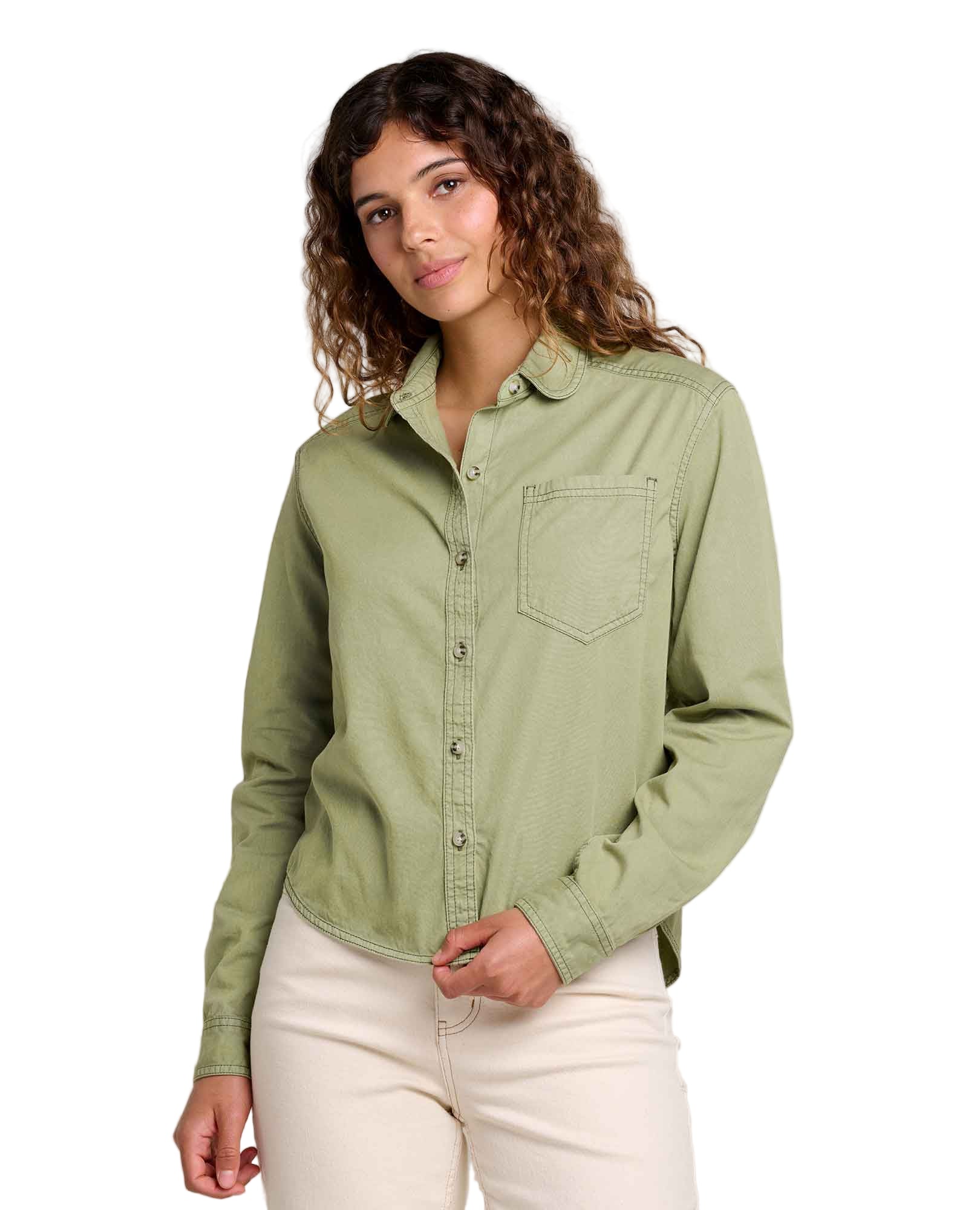 Toad & Co *25W*  W's Arroyo Twill Boxy LS Shirt TOAD