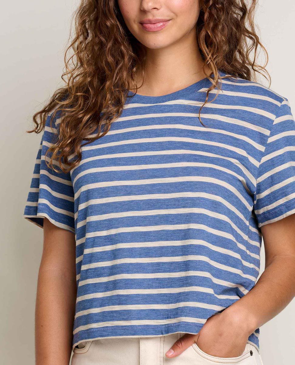 Women's  Boundless Jersey Short Sleeve Crew TOAD