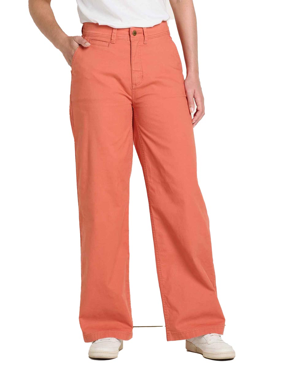 TOAD Pants Women's Earthworks Wide Leg Chino