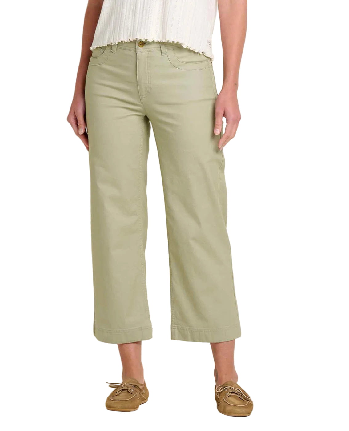 TOAD Pants Women's Earthworks Wide Leg Crop Pant