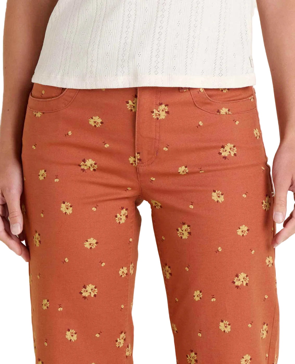 Women's Earthworks Wide Leg Crop Pant TOAD