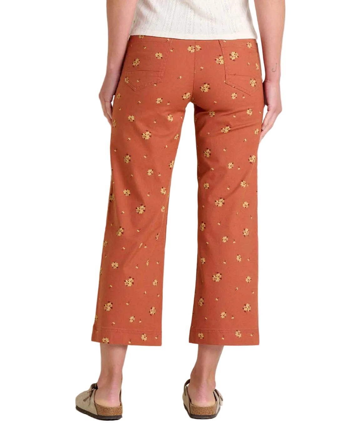 Women's Earthworks Wide Leg Crop Pant TOAD