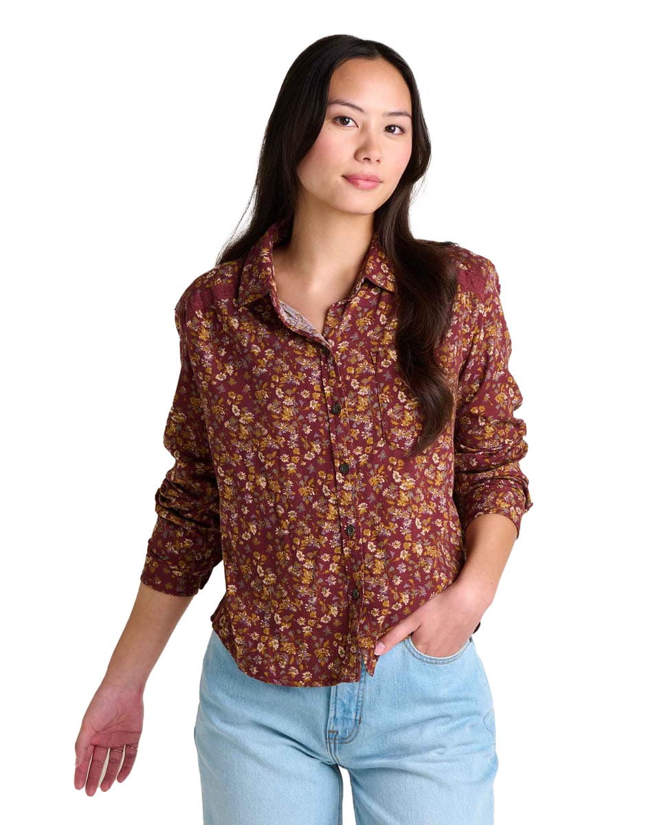 Women's Manzana Boxy Shirt TOAD