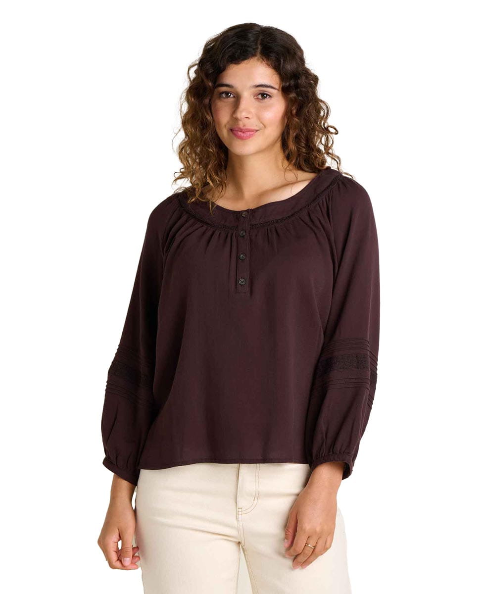 Women's Manzana Peasant Shirt TOAD