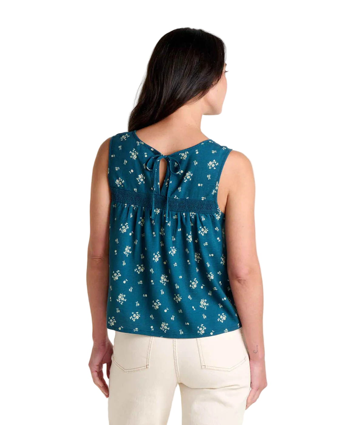 TOAD Sleeveless Top Women's Manzana Pin Tuck Tank