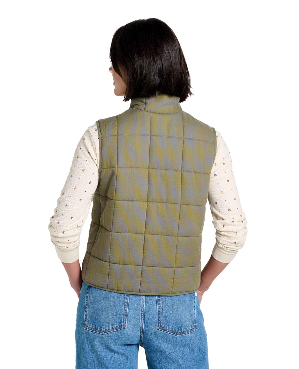 Women's Manzana Quilted Vest TOAD