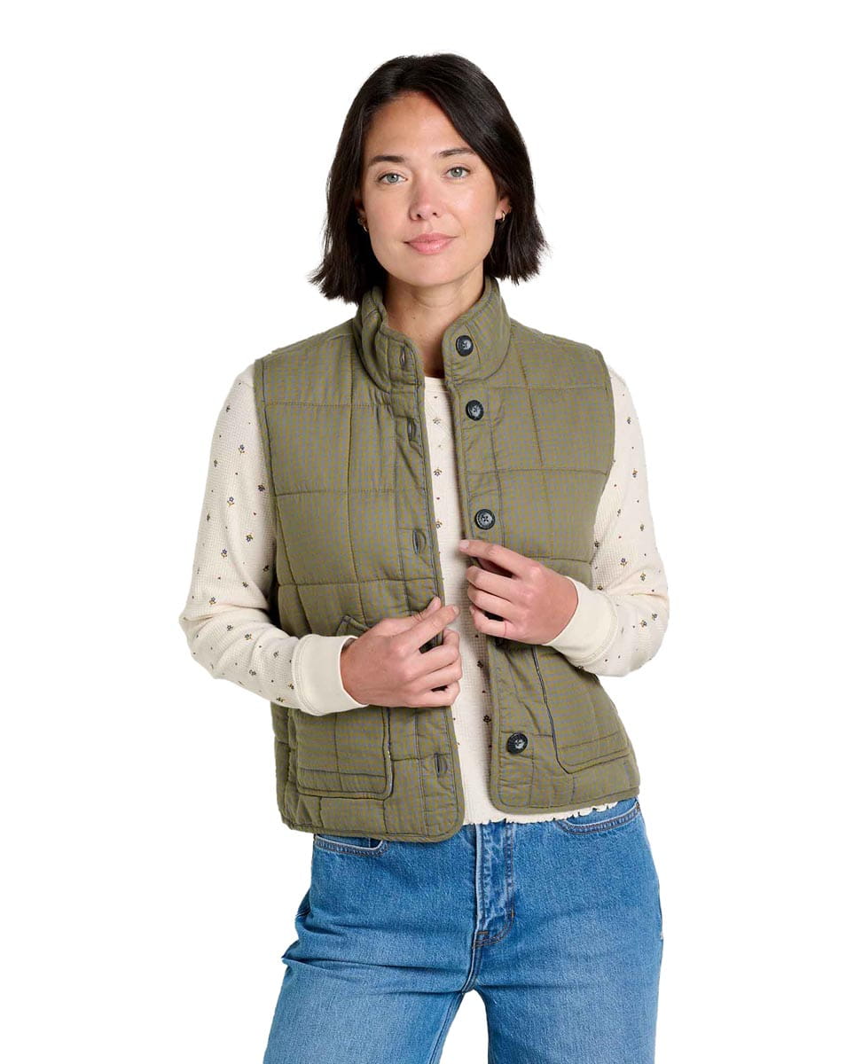Women's Manzana Quilted Vest TOAD