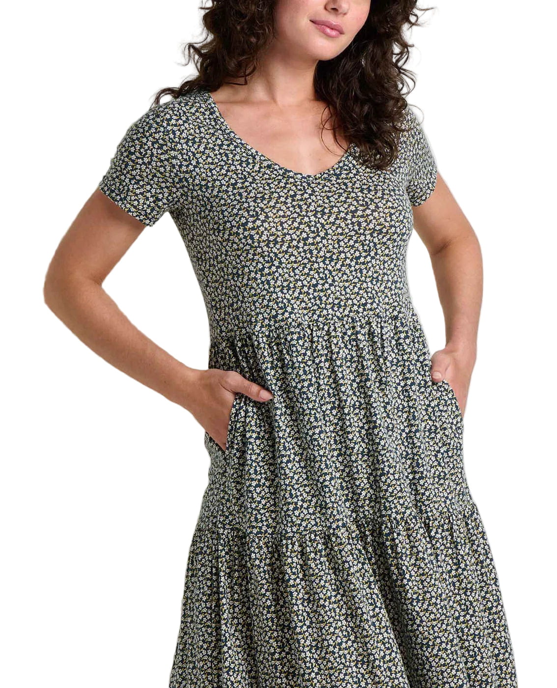 TOAD Dress Women's Marley Tiered Midi Dress