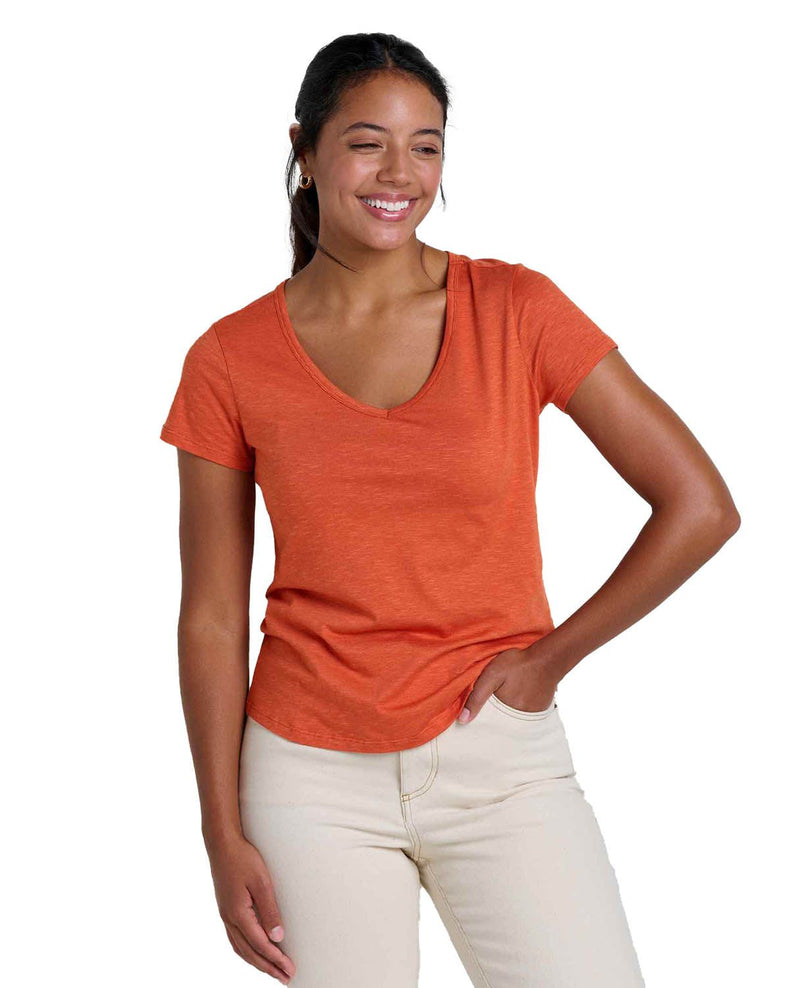 Women's Marley V-Neck Tee TOAD