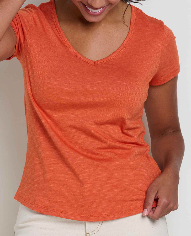 Women's Marley V-Neck Tee TOAD