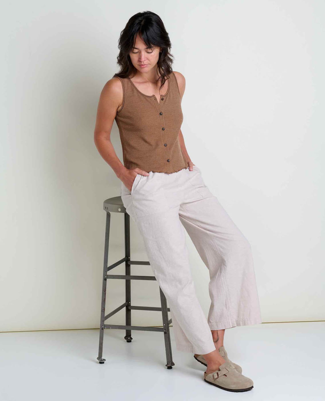 TOAD Pants Women's Taj Hemp Wide Leg Pant