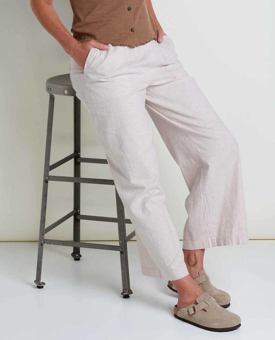 TOAD Pants Women's Taj Hemp Wide Leg Pant