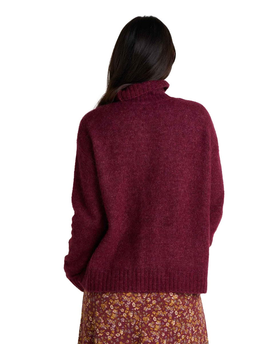 Women's Toddy T-Neck Sweater TOAD