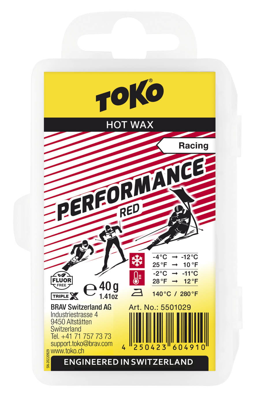 TOKO Wax Performance Red 120g