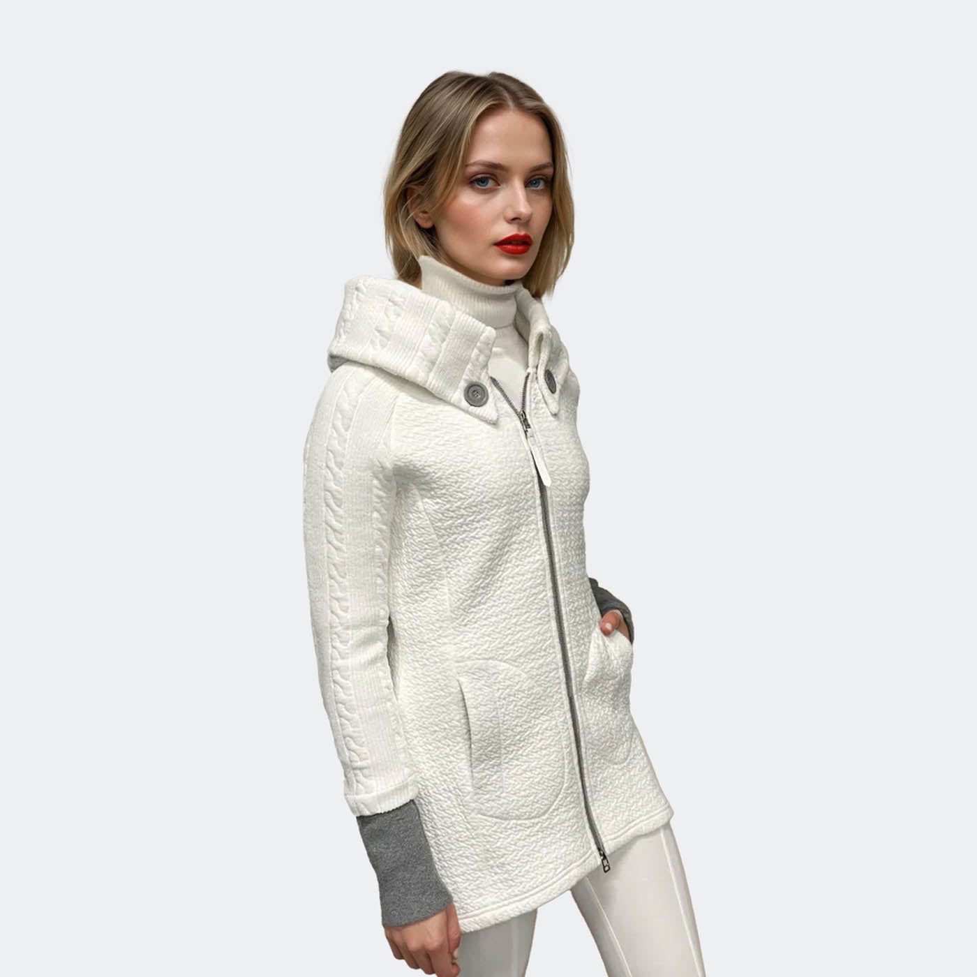 Tonia DeBellis *25W*  Maggie Coat - Cable Rib Tonia DeBellis