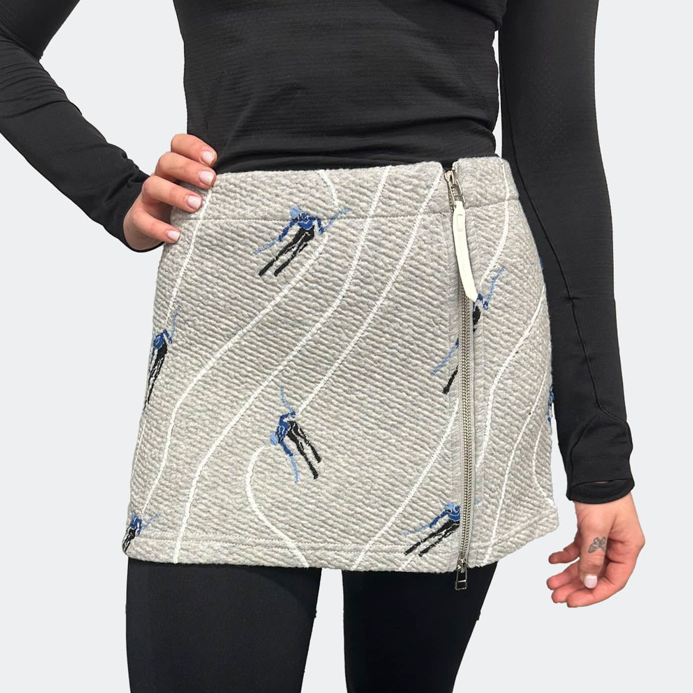 Tonia DeBellis CLOTHING - Women - Apparel - Skirt Tonia DeBellis *25W*  Zip Ski Skirt - Mini Skier