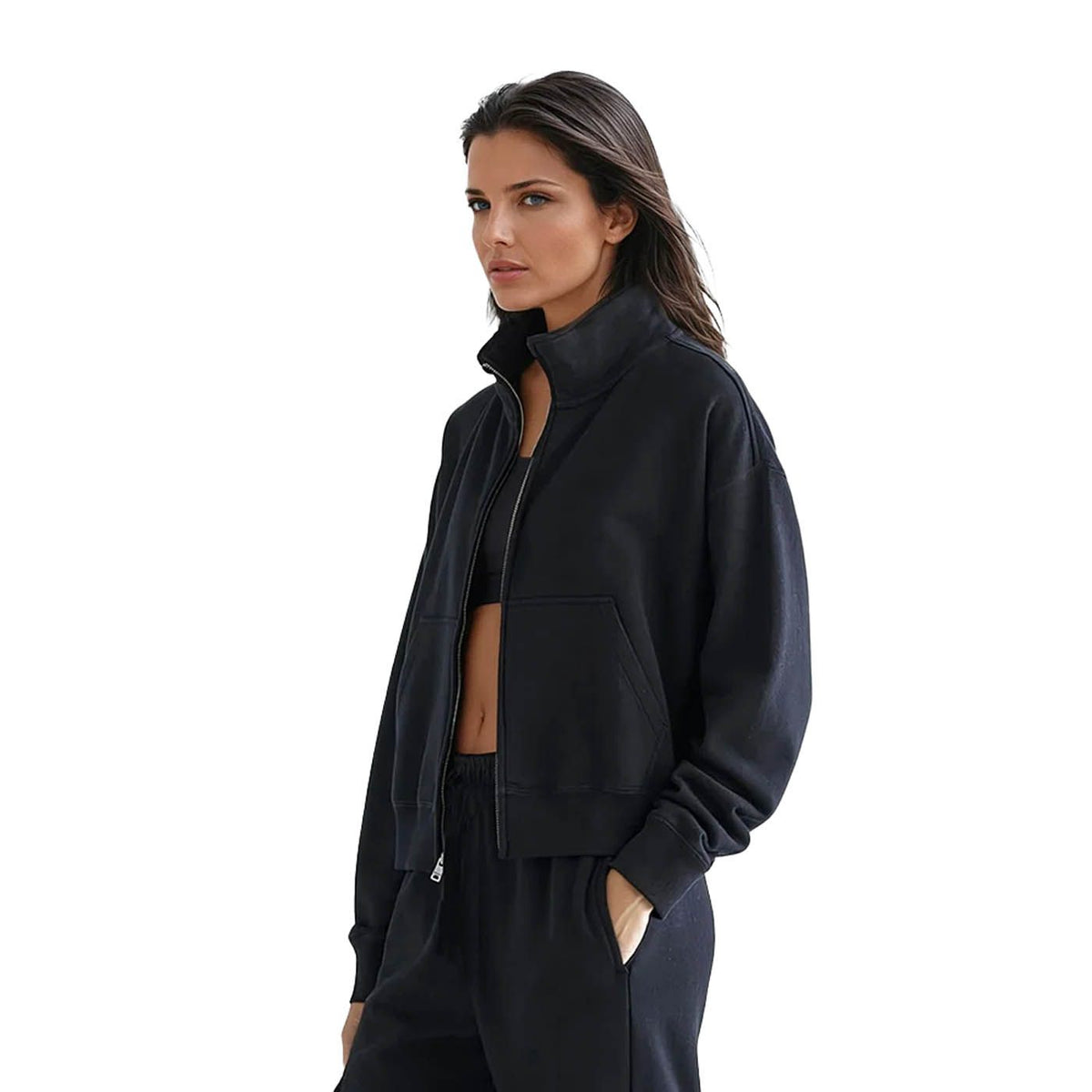 Tonia DeBellis Fleece Jacket Women's Bomber Jacket