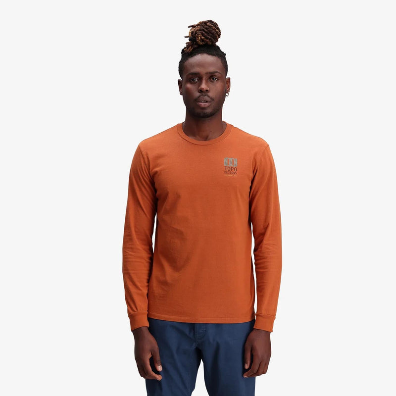 TOPO DESIGNS CLOTHING - Men - Apparel - Top TOPO *23W* Large Logo Tee M