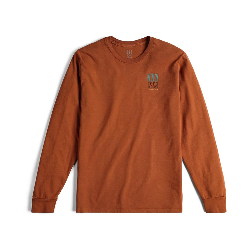 TOPO DESIGNS CLOTHING - Men - Apparel - Top TOPO *23W* Large Logo Tee M