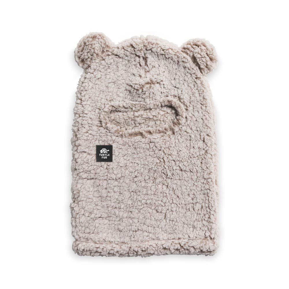Kids' Comfort Lush™ Bear Balaclava Turtle Fur