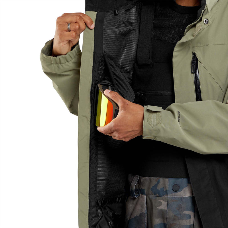 Volcom CLOTHING - Men - Outerwear - Jacket Volcom *23W*  Men L Ins Gore-Tex Jacket
