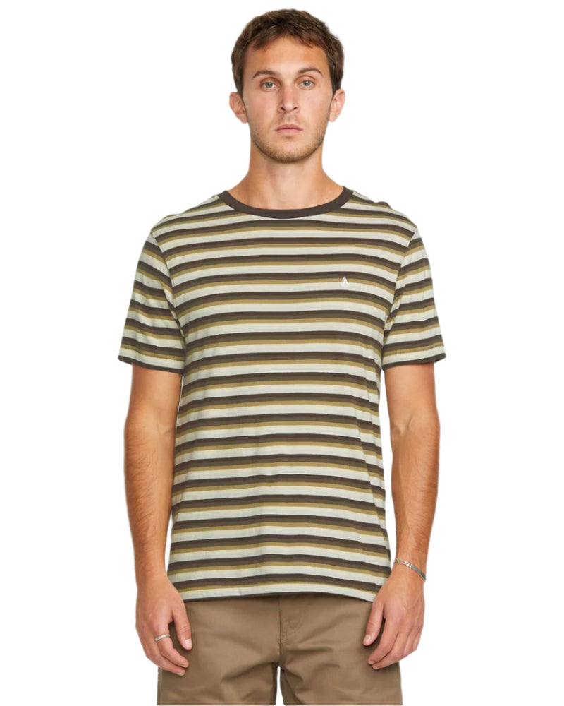 Men's Level Stone Crew Short Sleeve Volcom