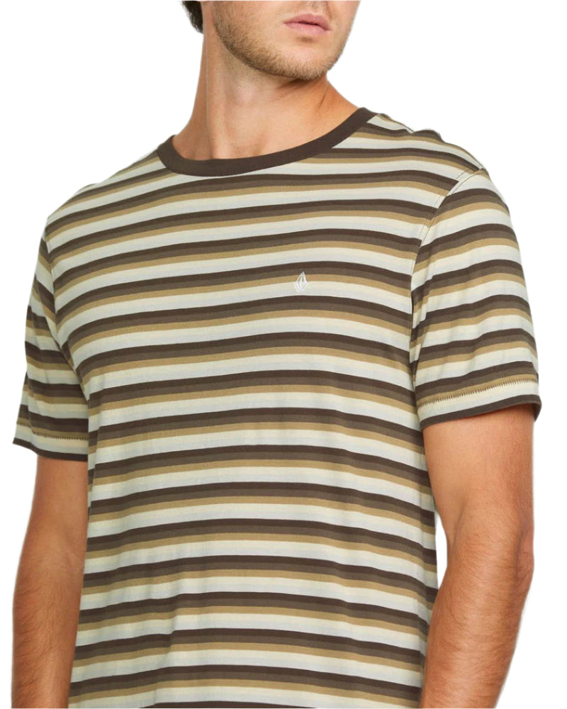 Men's Level Stone Crew Short Sleeve Volcom