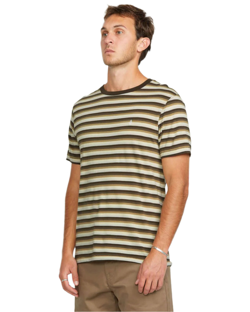 Men's Level Stone Crew Short Sleeve Volcom