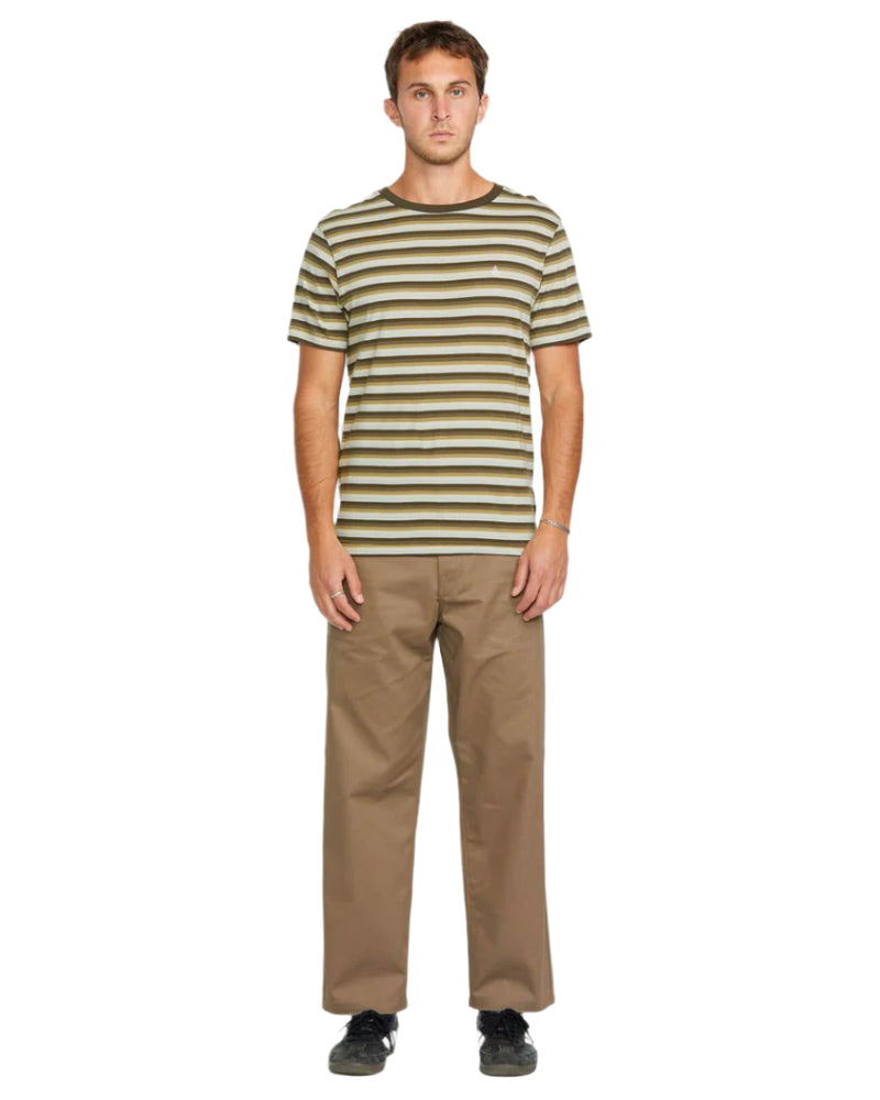 Men's Level Stone Crew Short Sleeve Volcom