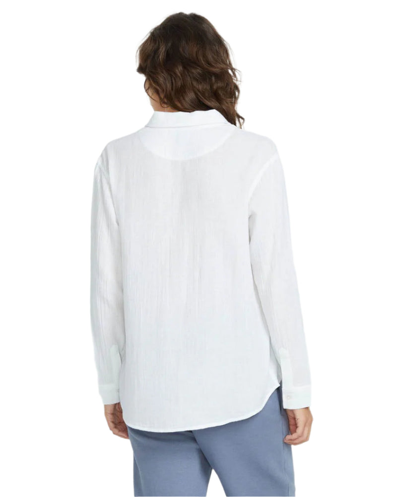 Women's Lil Button Up Long Sleeve Volcom
