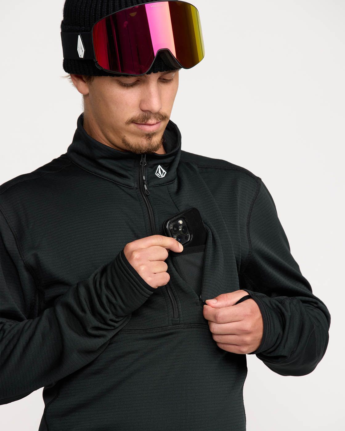 Volcom CLOTHING - Men - Apparel - Top Volcom *25W* M Gridlock Mock Neck