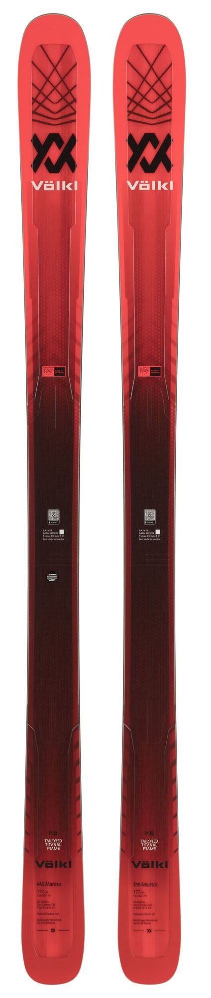 Volkl SKI - Skis Volkl *23W*  M6 MANTRA FLAT