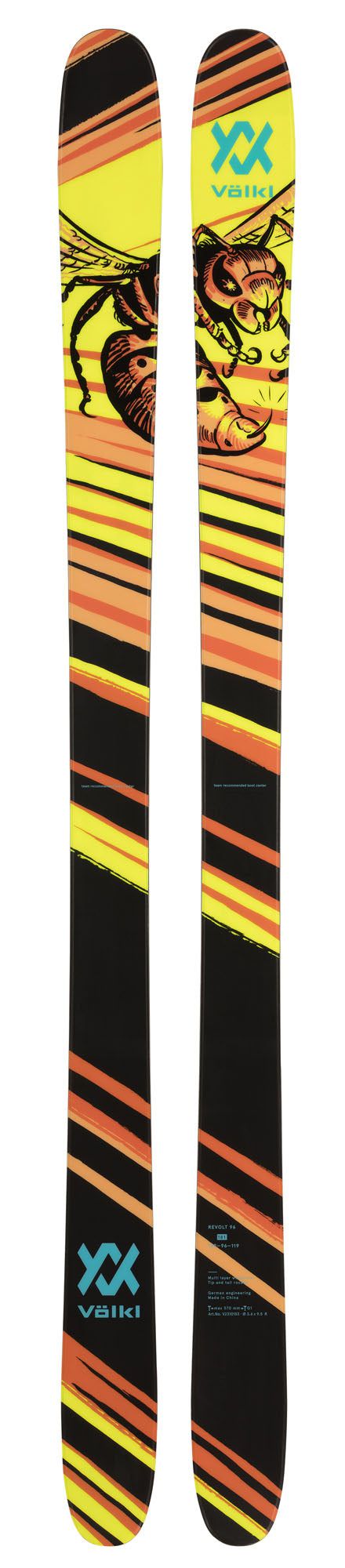 Volkl SKI - Skis Volkl *23W*  REVOLT 96 FLAT