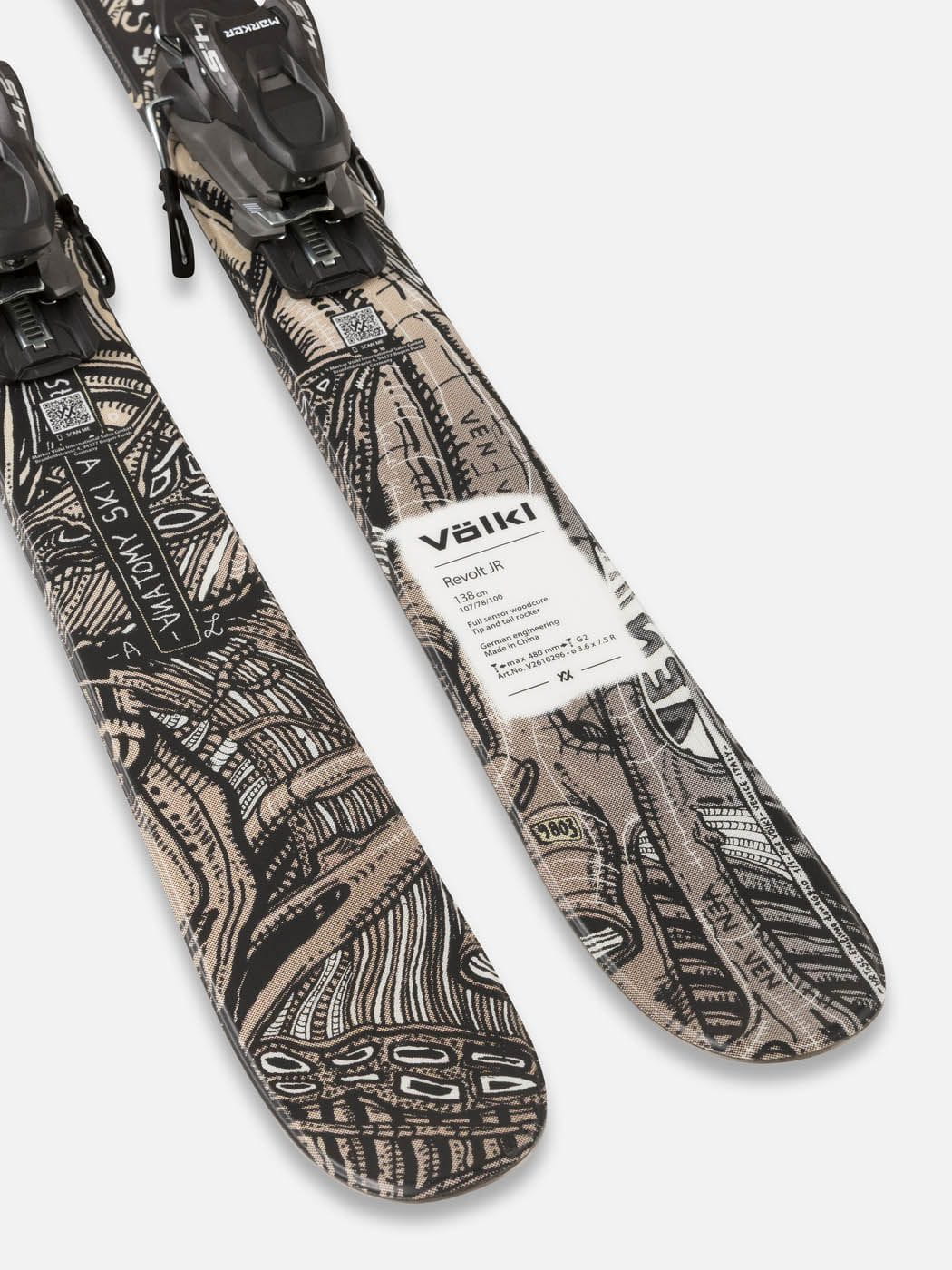 Junior Revolt Jr Urban + 7.0 Vmotion JR 86mm Volkl
