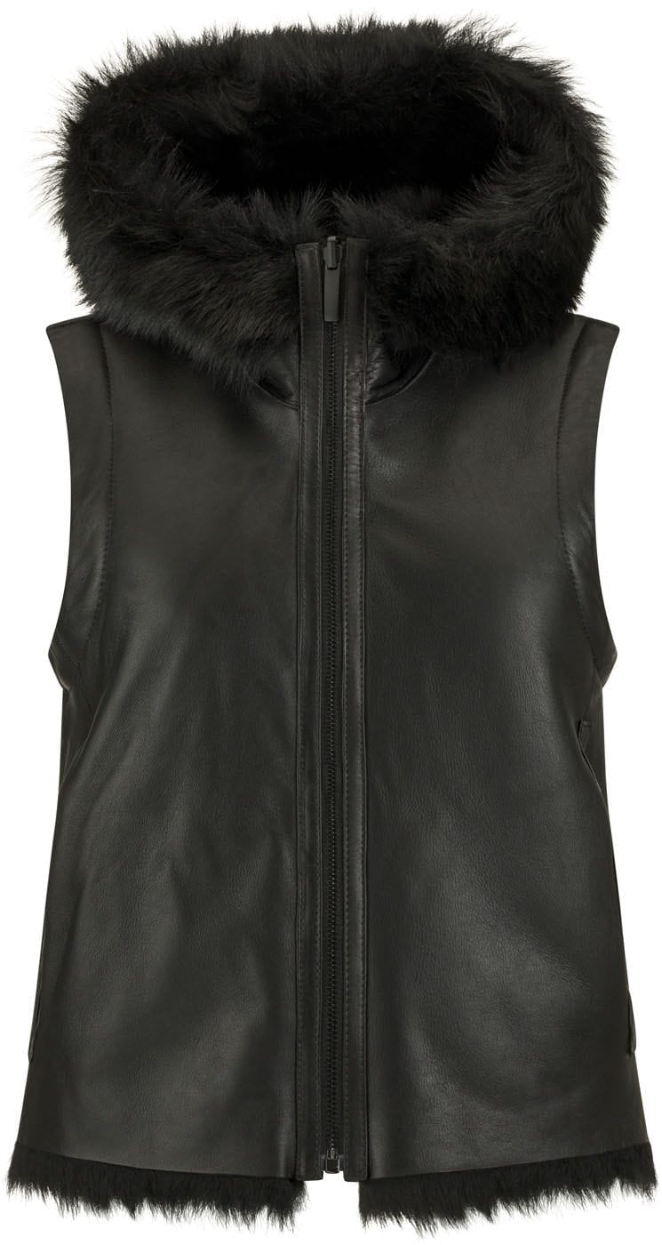 VONN Vest Women's Ella Reversible Fur Vest