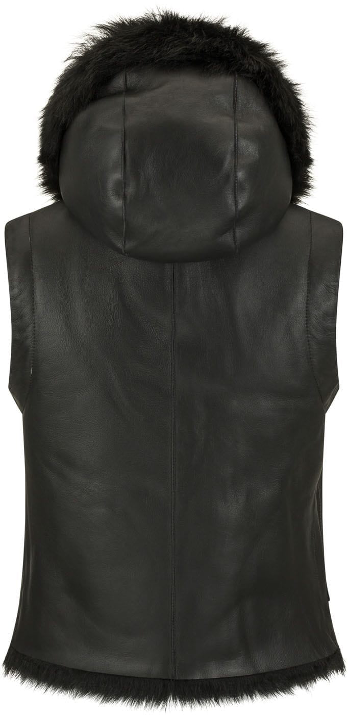 VONN Vest Women's Ella Reversible Fur Vest
