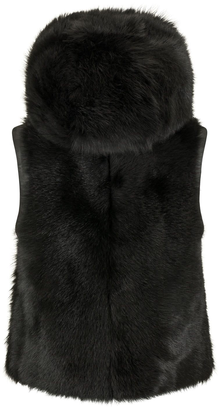 VONN Vest Women's Ella Reversible Fur Vest