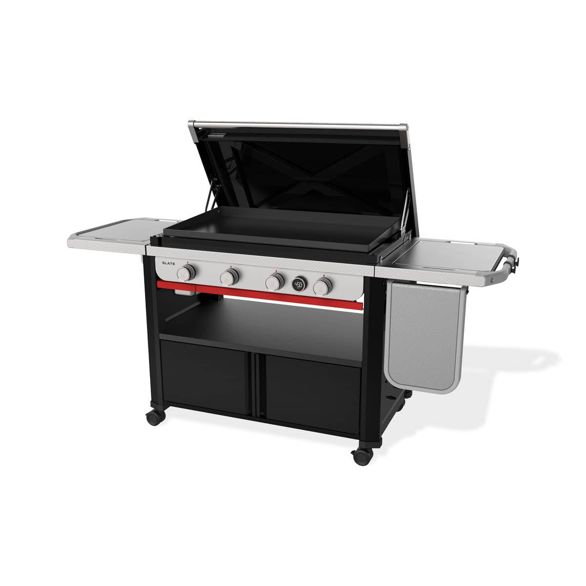 Slate 36" Rust Resistant Griddle with Door 4B LP Black Weber