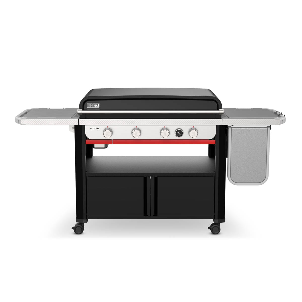 Slate 36" Rust Resistant Griddle with Door 4B LP Black Weber