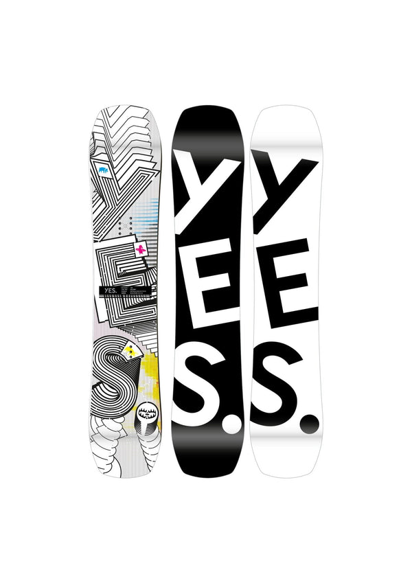 YES SNOWBOARD - Snowboards Yes *23W* First Basic Snowboard