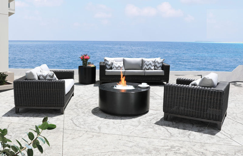 Mesa 42" Round Fire Pit Cabana Coast